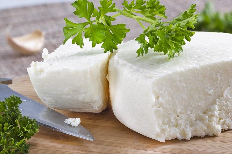 Cotija, a Mexican cheese.