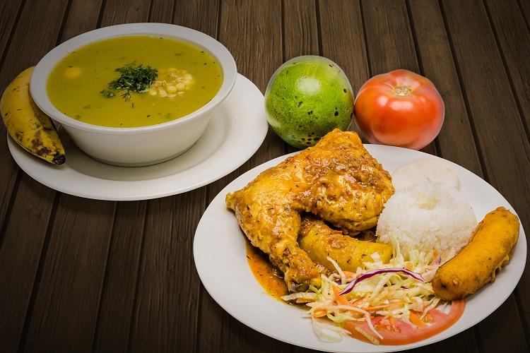 Sancocho de gallina.