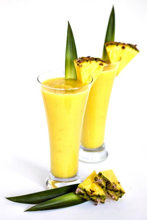 Pineapple banana shake.