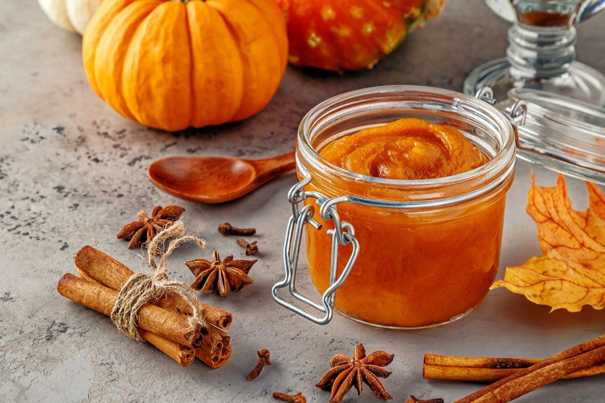 Pumpkin butte in a jar.