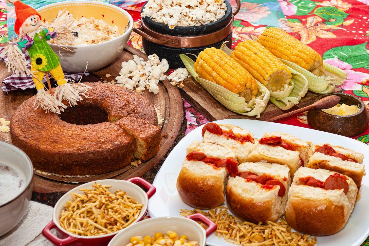 Food for a Brazilian June party.