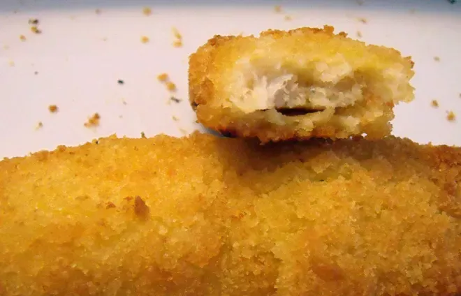 Fish fingers.
