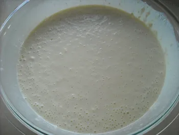 Do not overmix batter or doguh.
