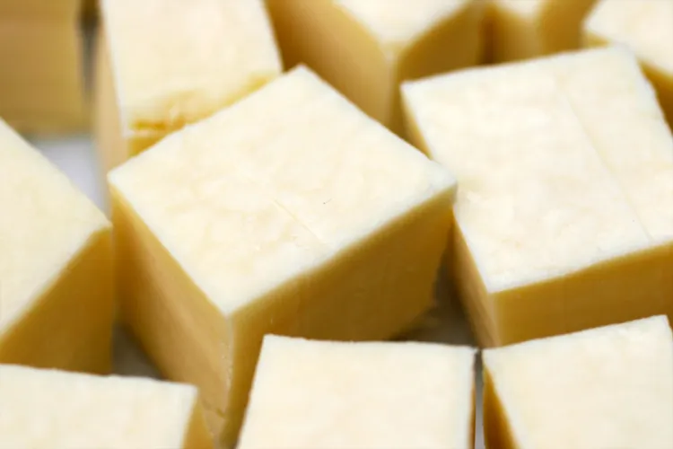 Diced tofu