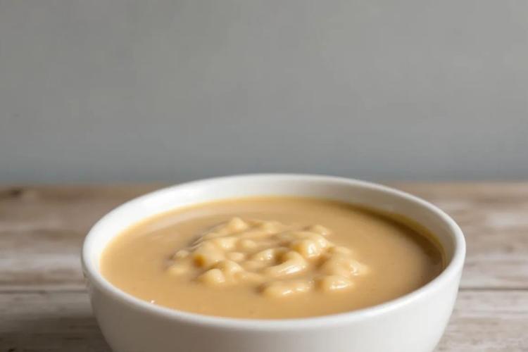 A bowl of traditional motoho, a fermented sorghum porridge.