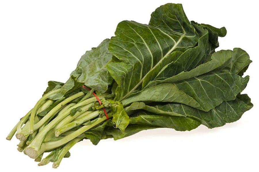 Collard greens.