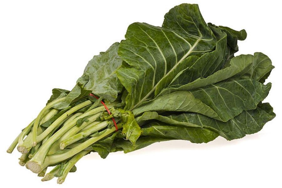 Collard greens.
