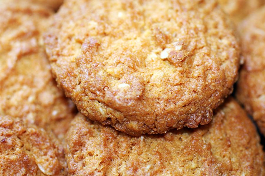 ANZAC biscuits.