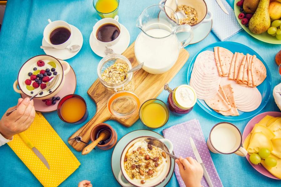 An example of a healhtier Belgian breakfast.